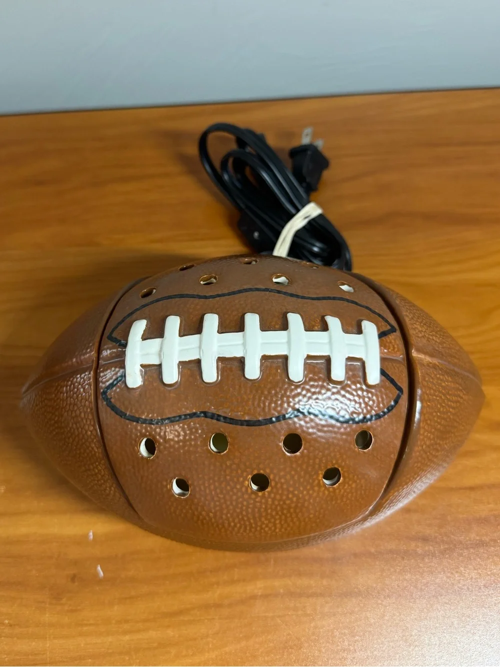 Scentsy First Down Football Warmer Candle Wax Tested‎ Working No Box